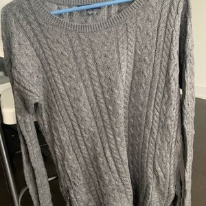 American eagle sweater with zippers